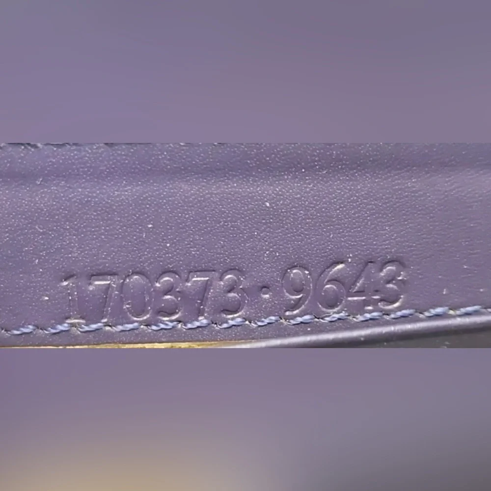 Gucci Limited Edition Purple Bamboo Guccissima Wallet - Picture 9 of 9
